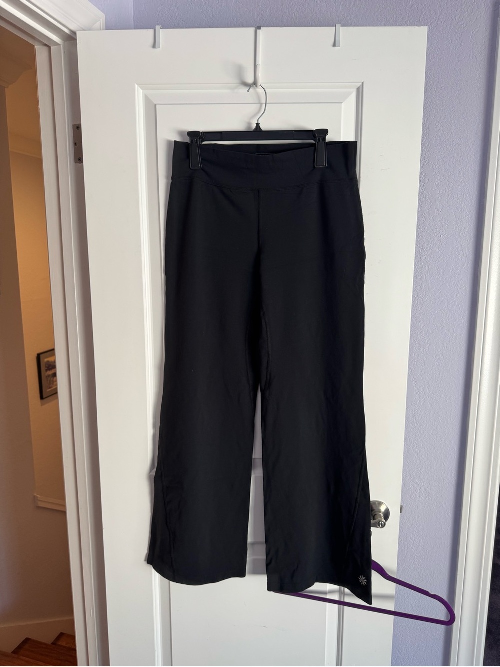 ATHLETA, blk, L/XL leggings, NWOT